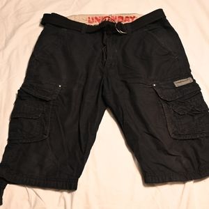 UNIONBAY Black Cargo Shorts